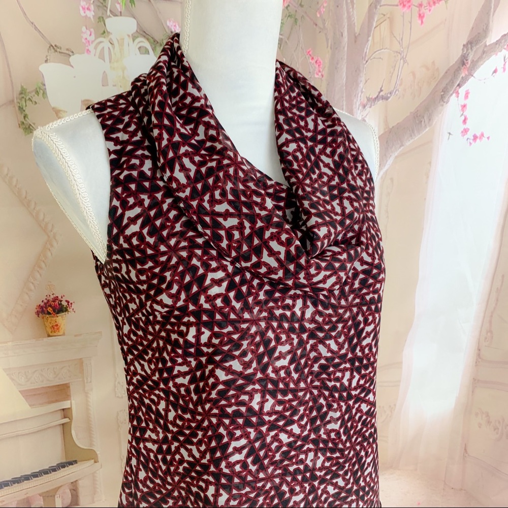 CAbi Drop neck Venus Blouse Top - Picture 5 of 10